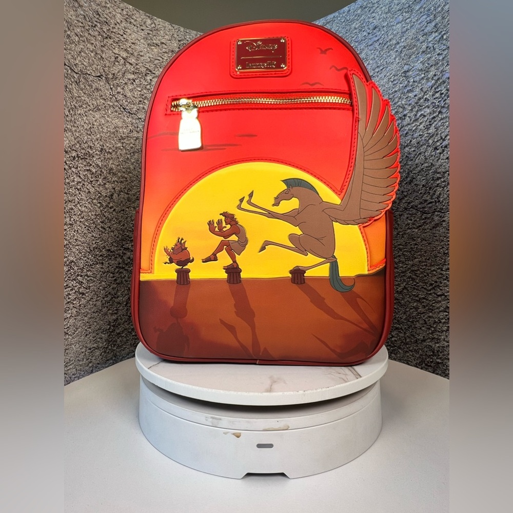 Loungefly: Disney - Hercules 25th Anniversary Sunset Mini Backpack